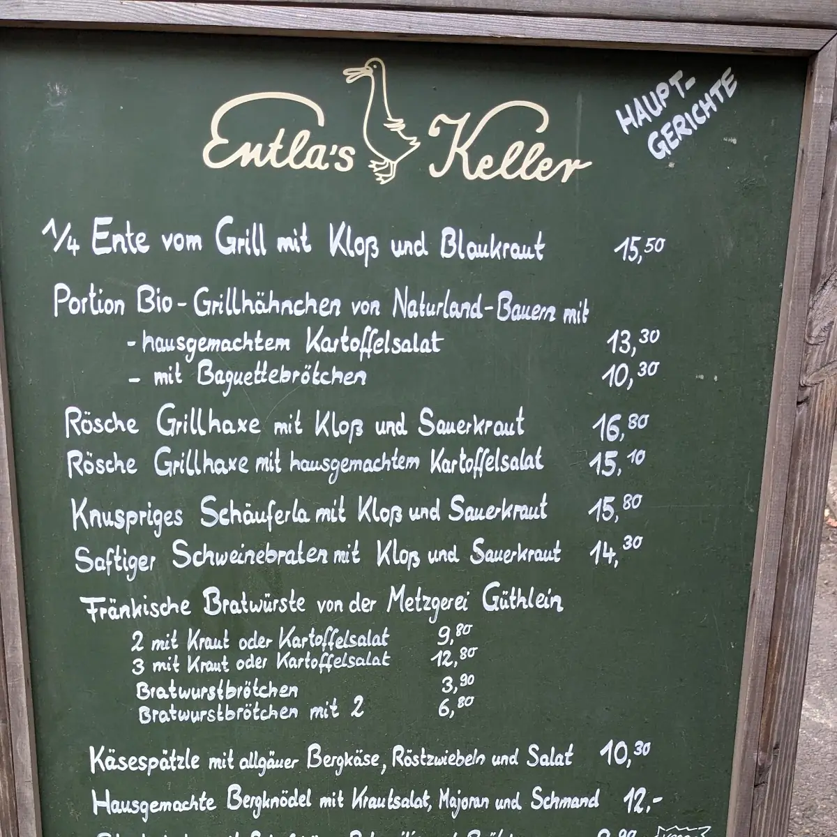 Speisekarte photo 2
