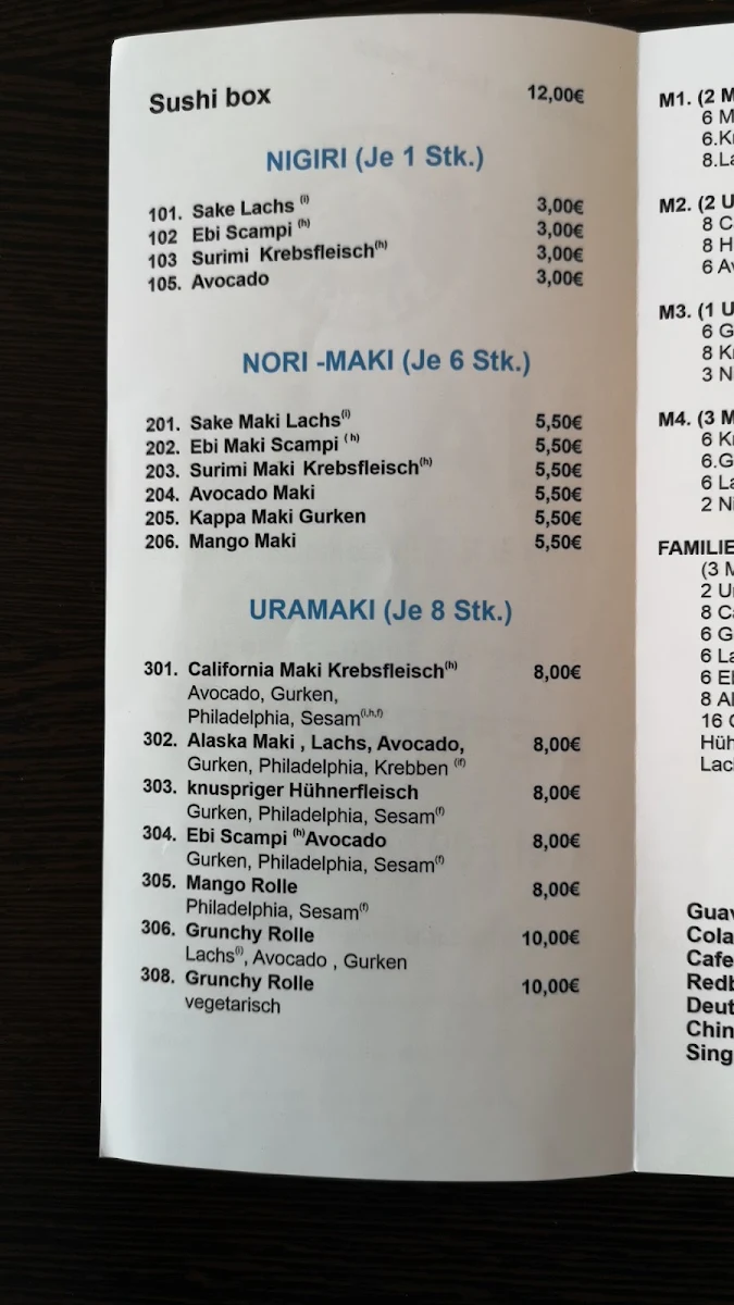 Speisekarte photo 9