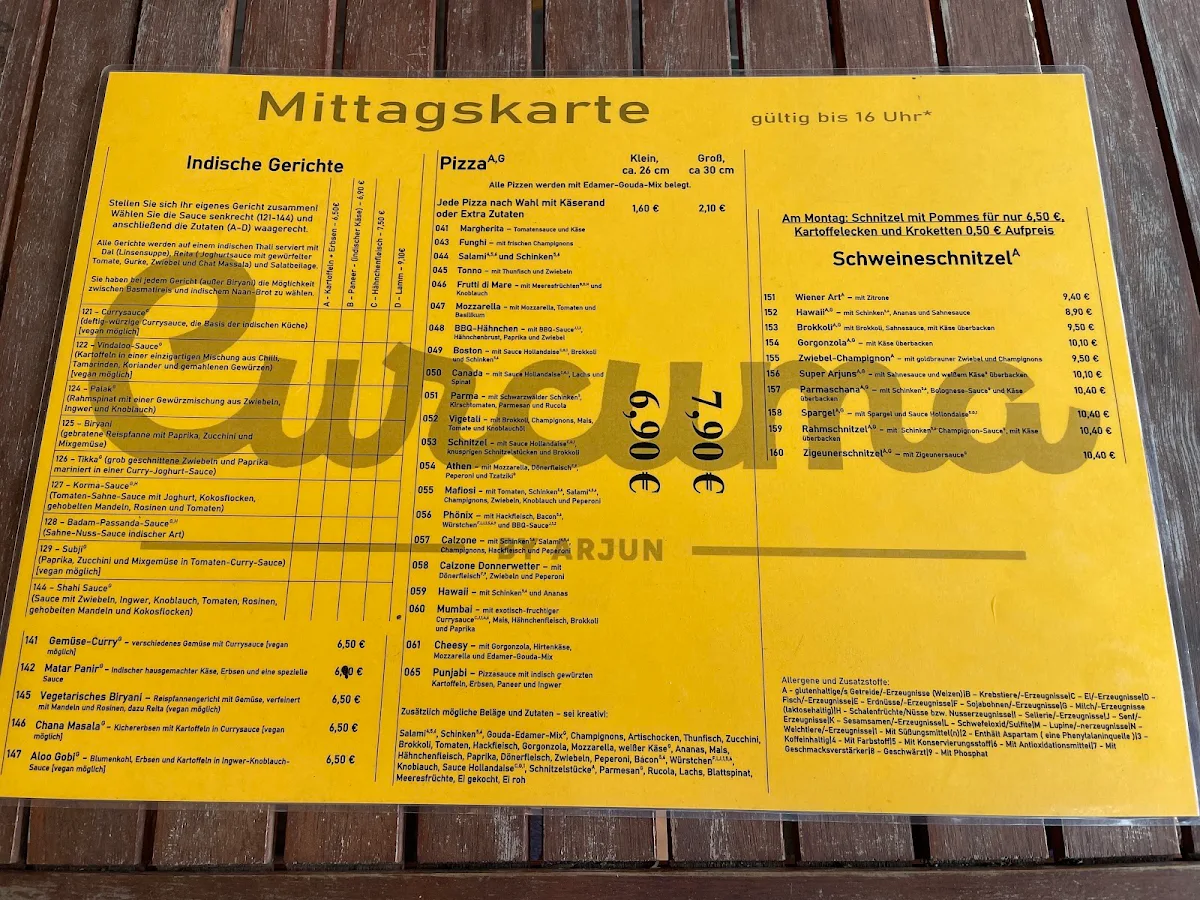 Speisekarte photo 1