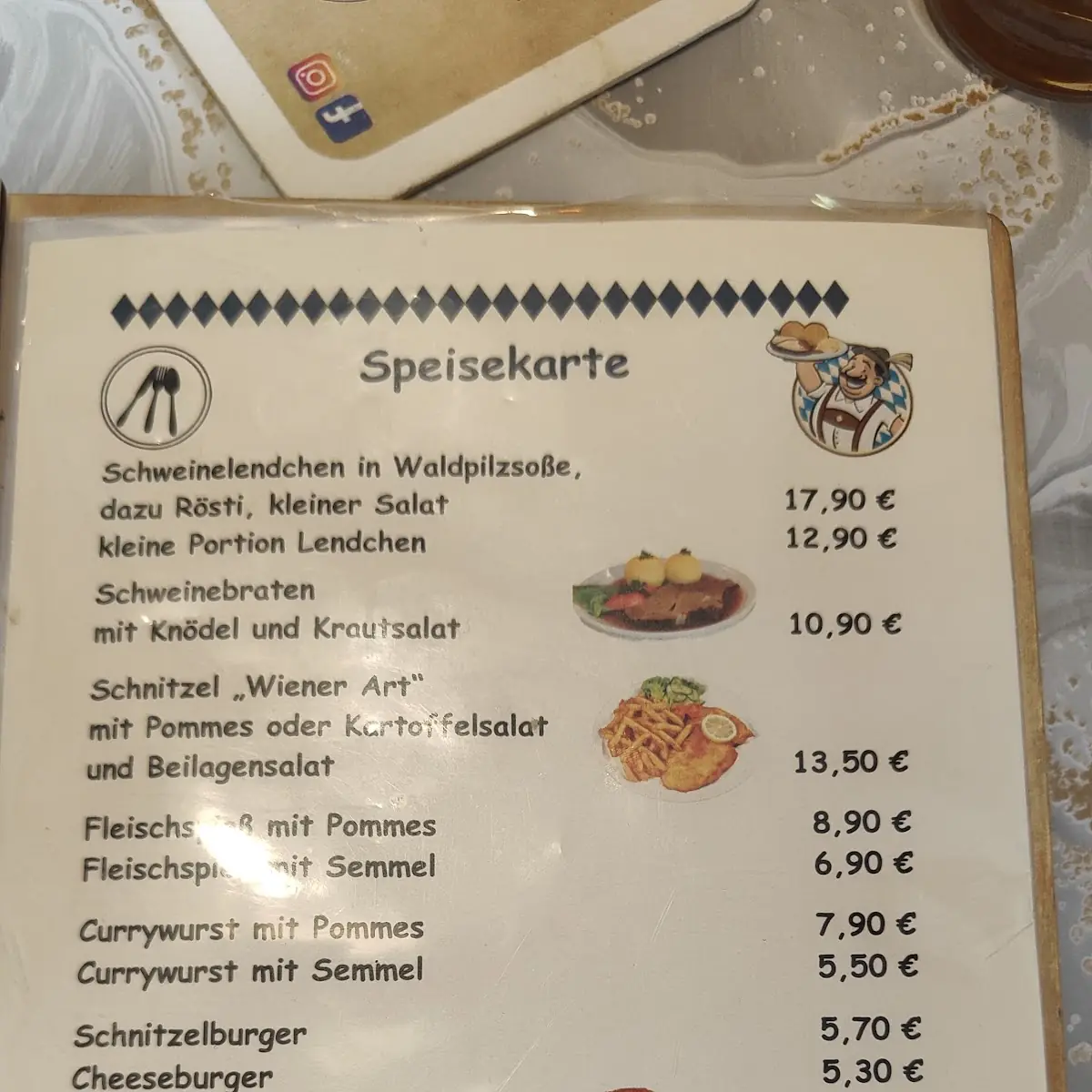 Speisekarte photo 1
