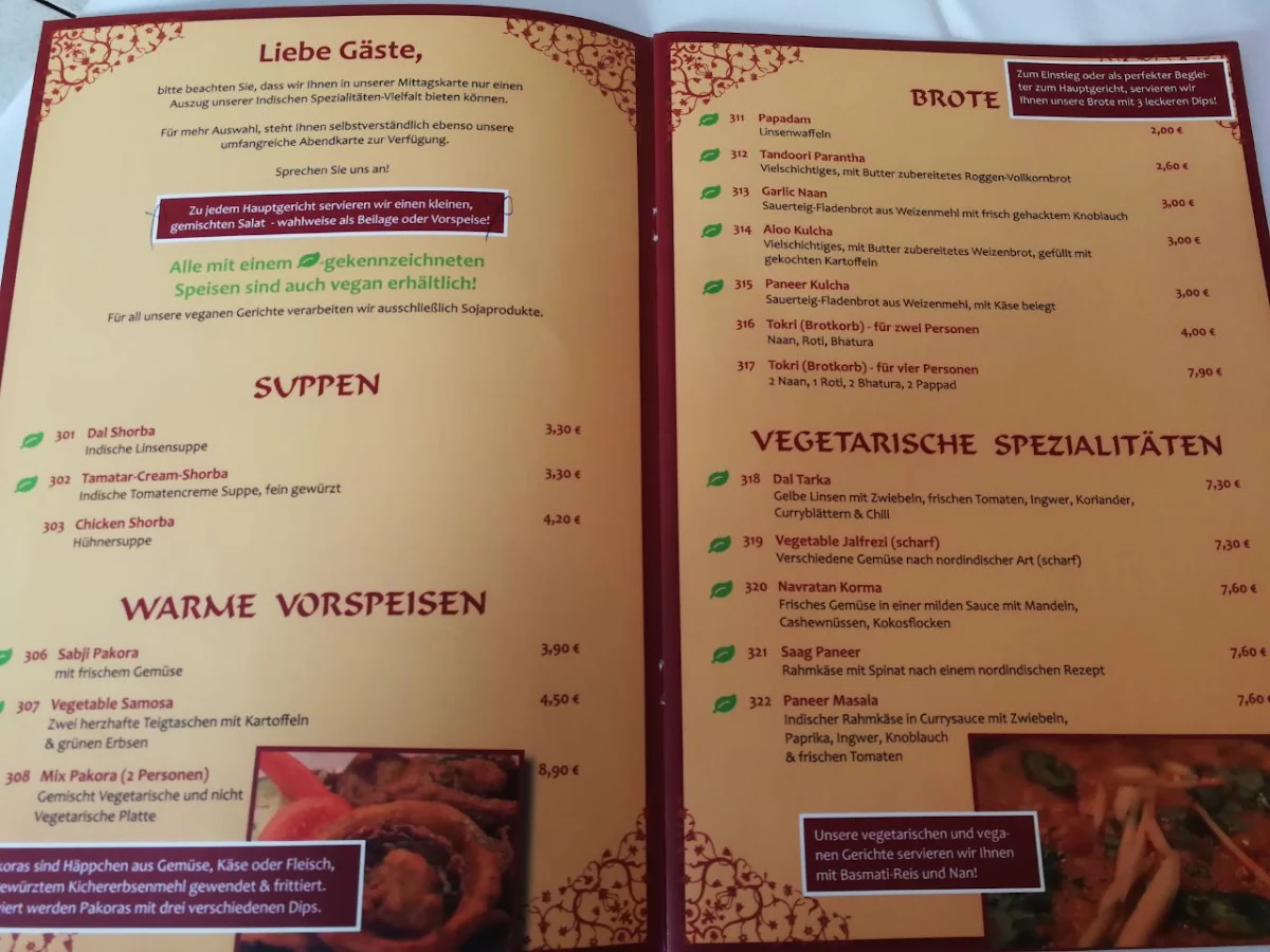 Speisekarte photo 5