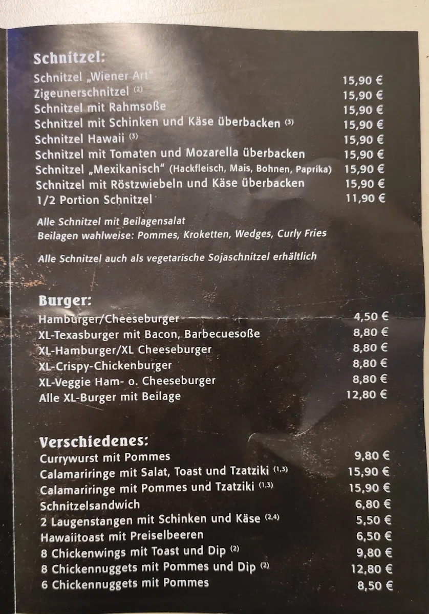 Speisekarte photo 1