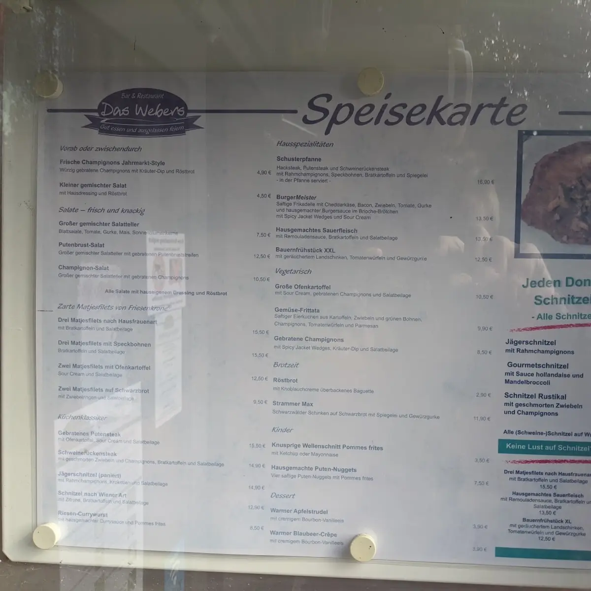 Speisekarte photo 1