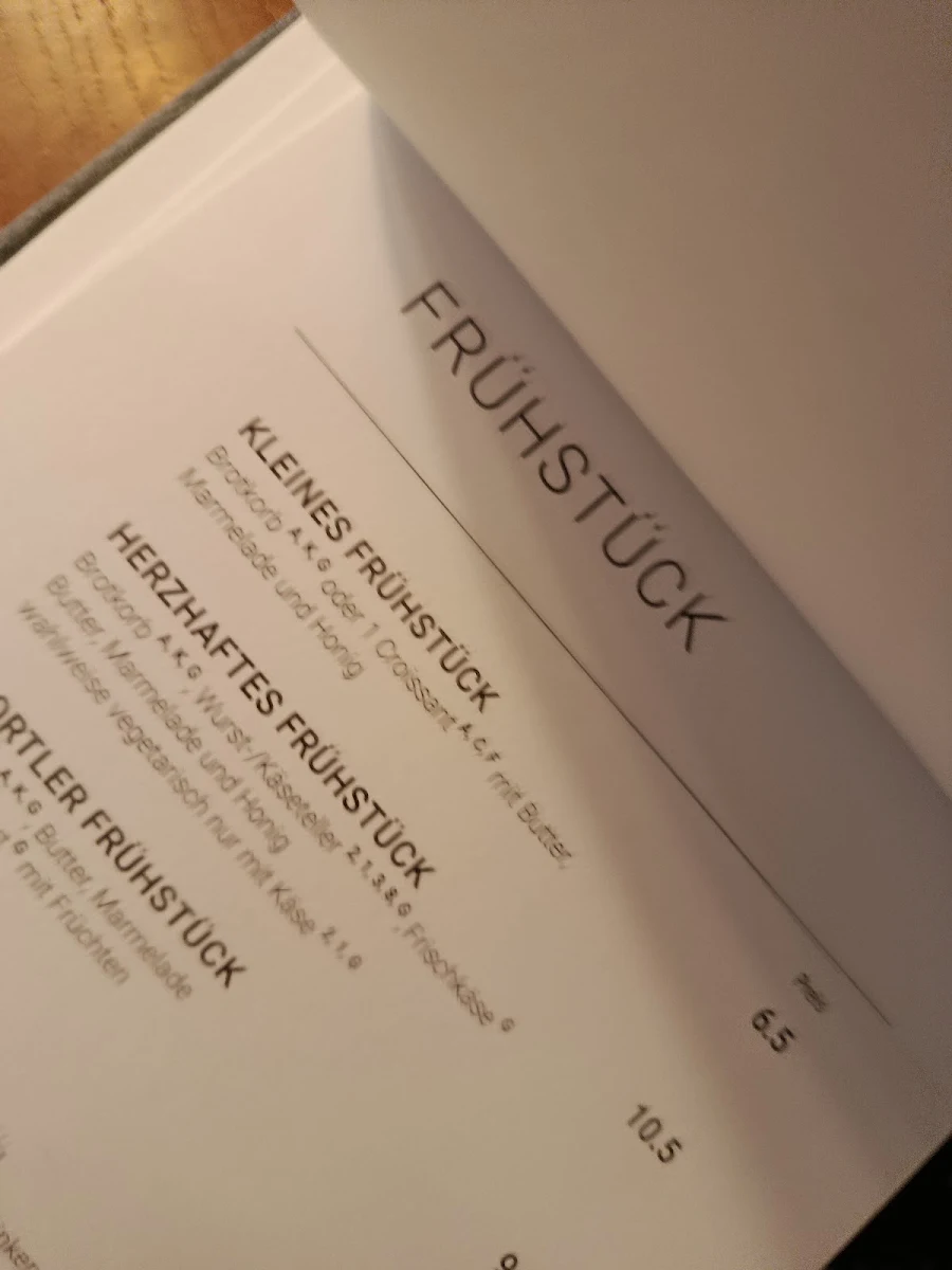 Speisekarte photo 2