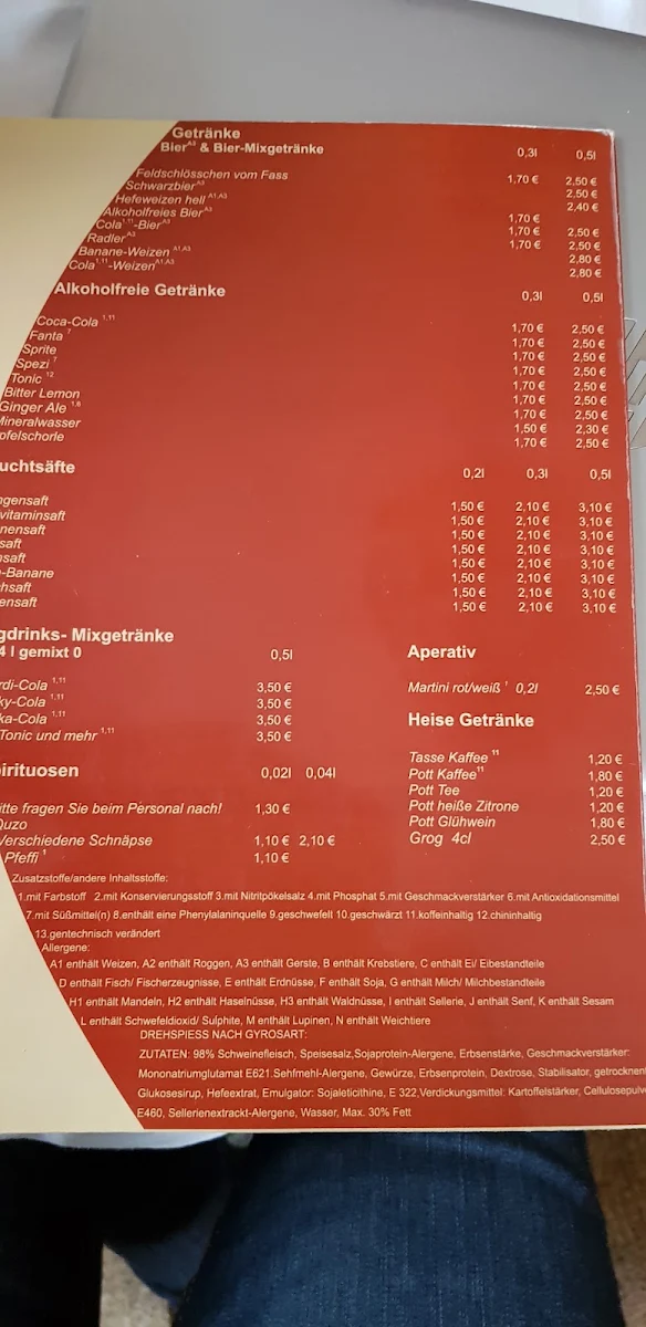 Speisekarte photo 5