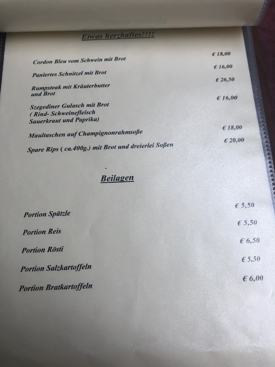 Speisekarte photo 2