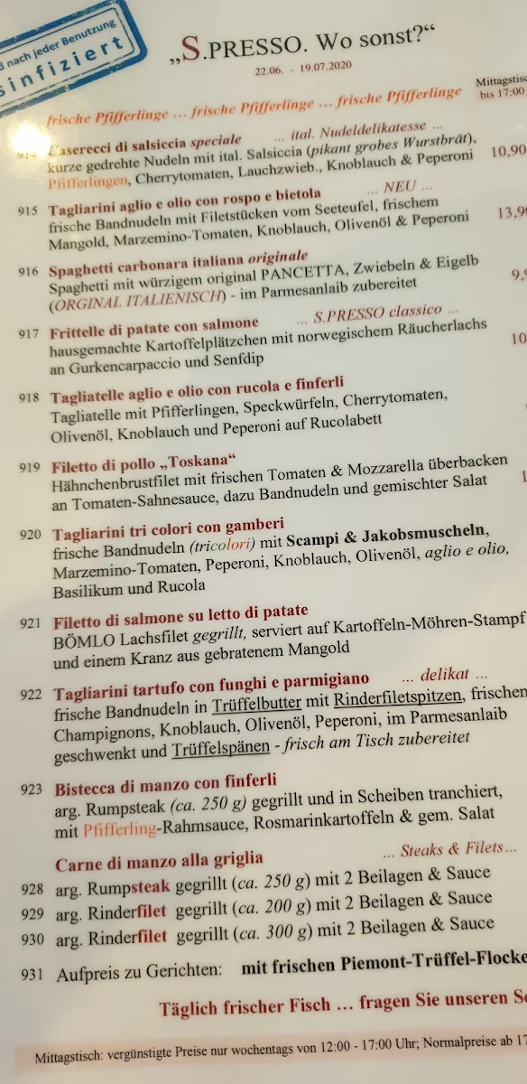 Speisekarte photo 4