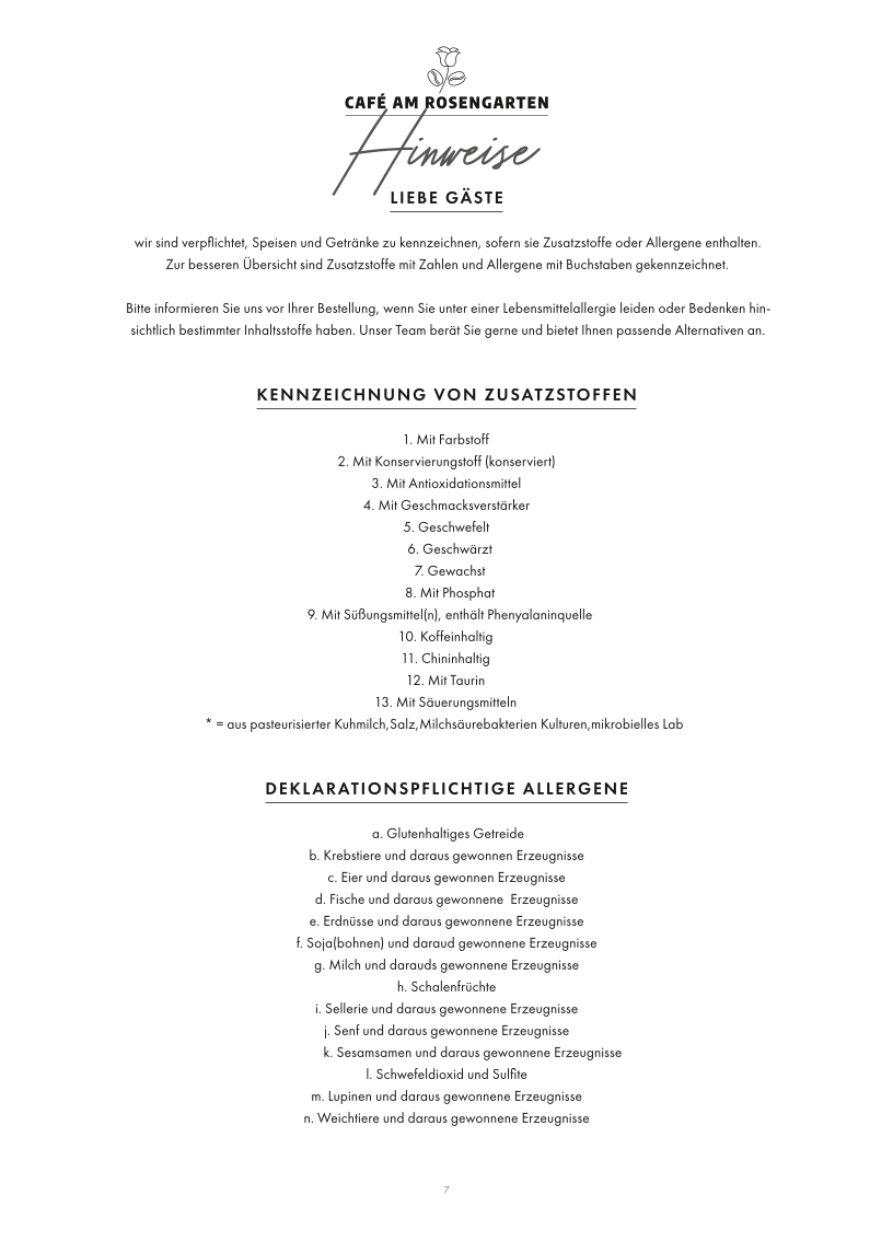Speisekarte photo 5