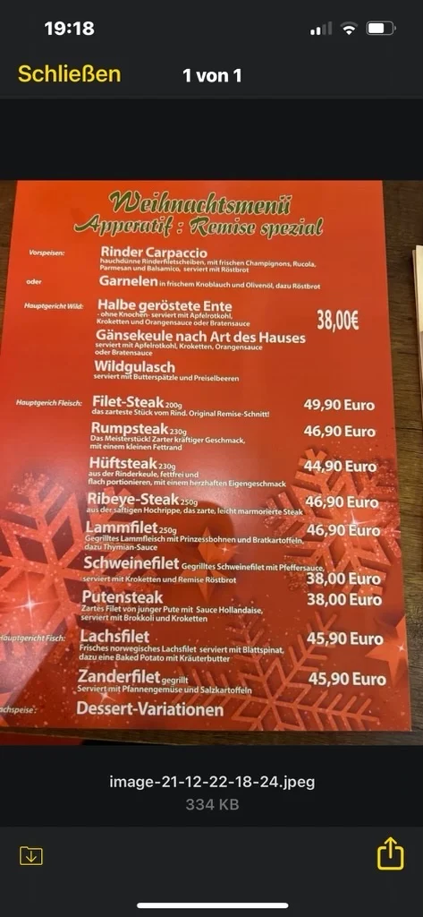 Speisekarte photo 7