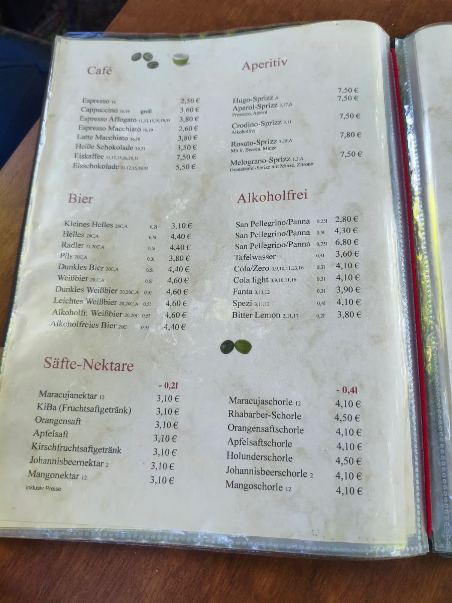 Speisekarte photo 5