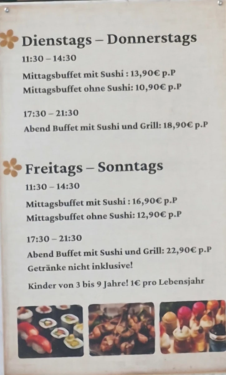 Speisekarte, Jento - Restaurant - Bar - Lounge Passau