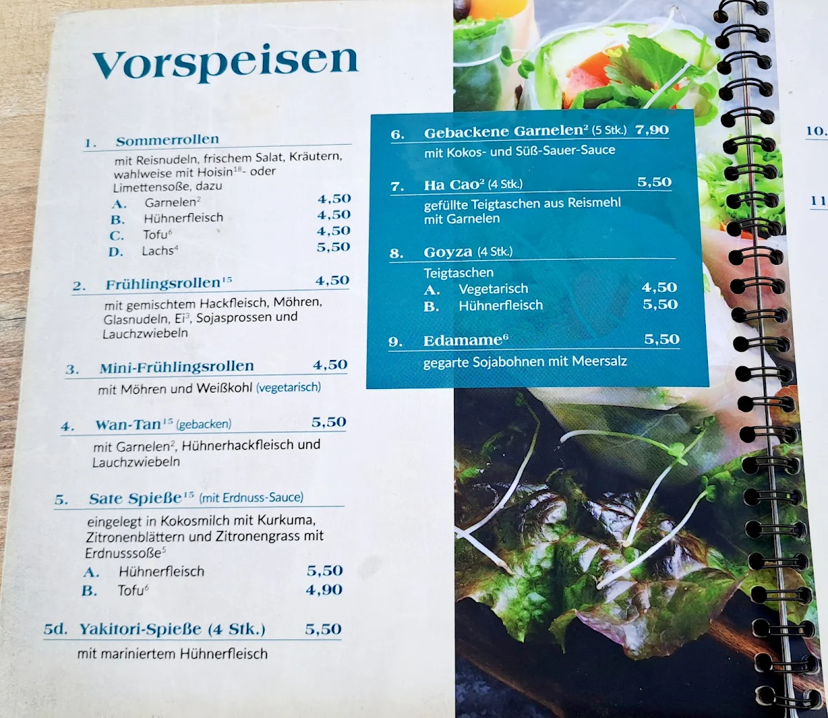 Speisekarte, Jento - Restaurant - Bar - Lounge Passau