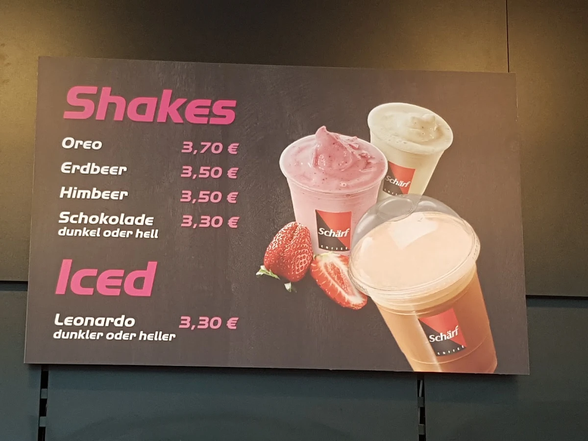 Speisekarte, Ihr Bäcker Kadatz