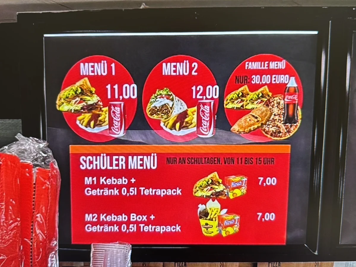 Speisekarte, Die Legende des Döners