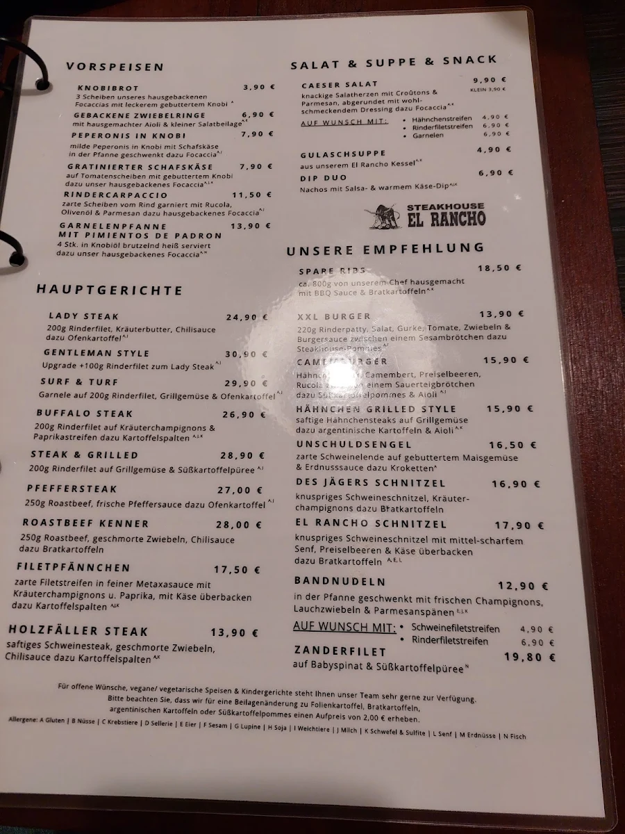 Speisekarte photo 2