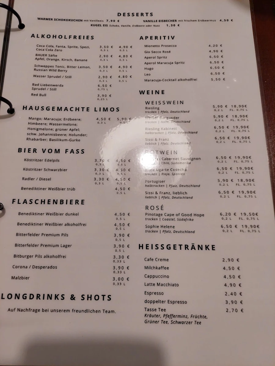 Speisekarte photo 4