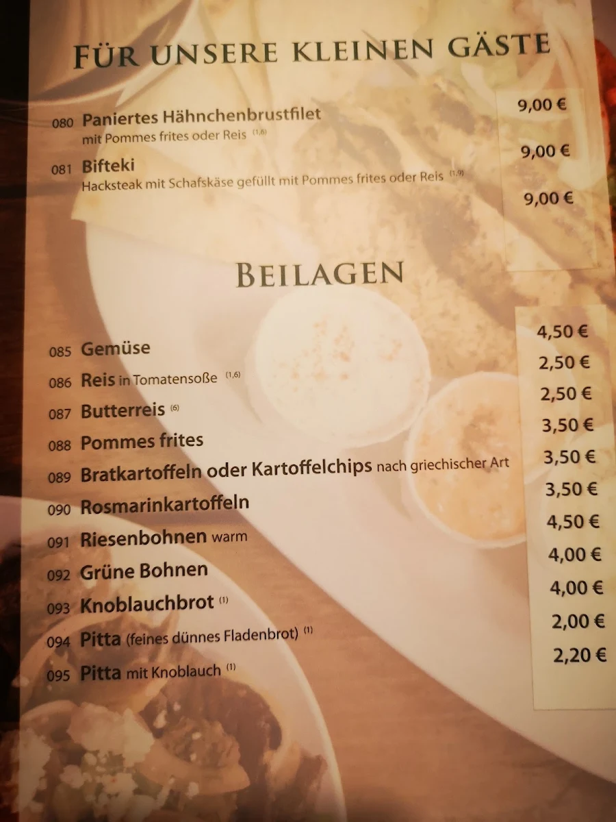 Speisekarte photo 4