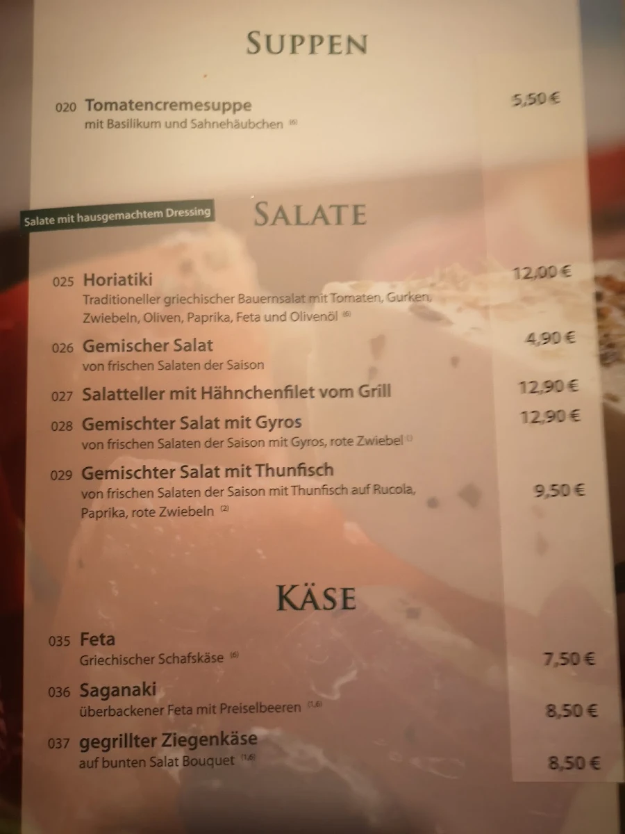 Speisekarte photo 6