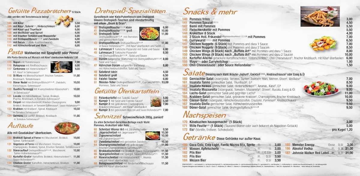 Speisekarte photo 2