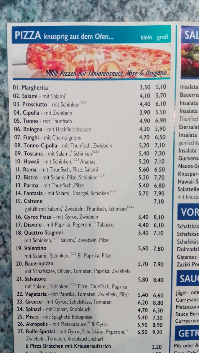 Speisekarte photo 5