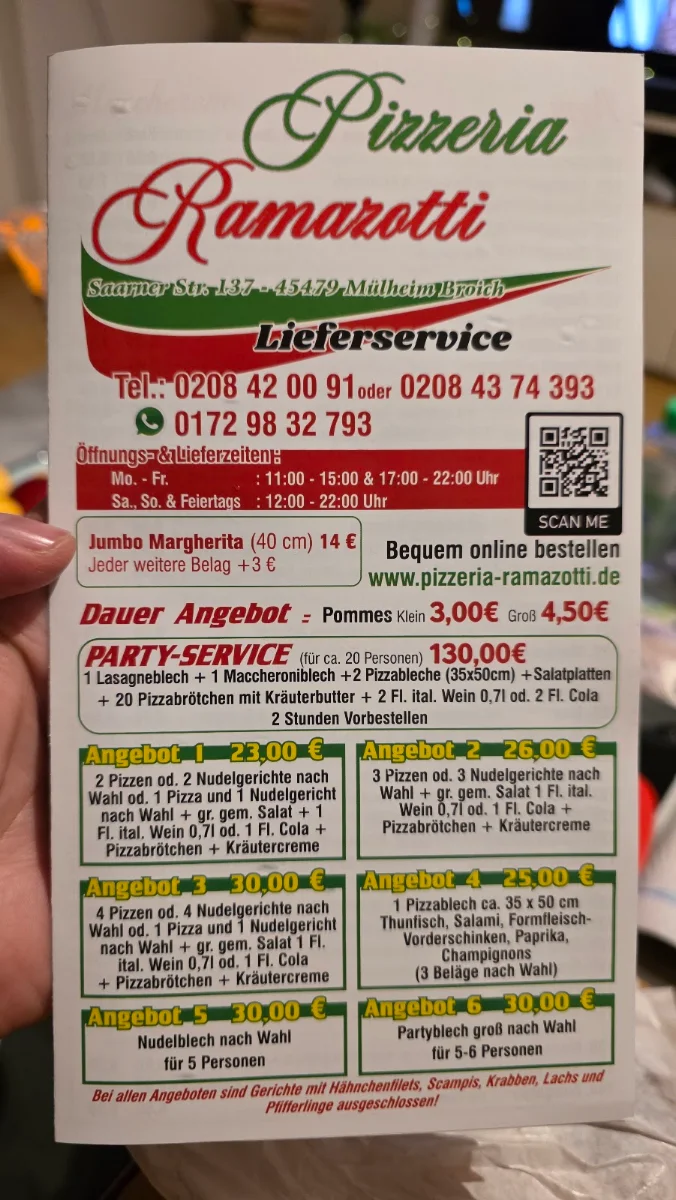 Speisekarte photo 1