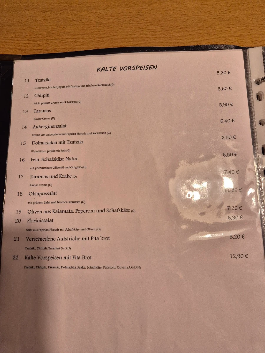 Speisekarte photo 4