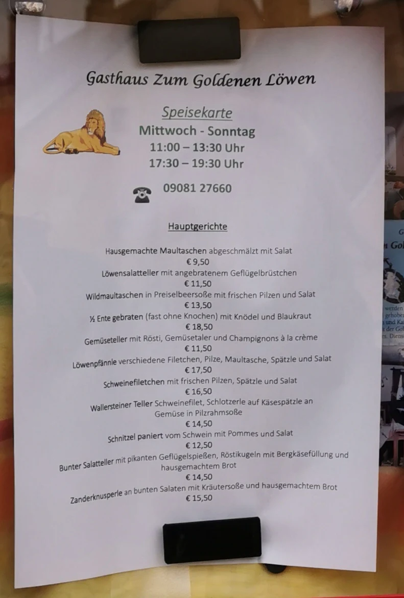Speisekarte photo 6
