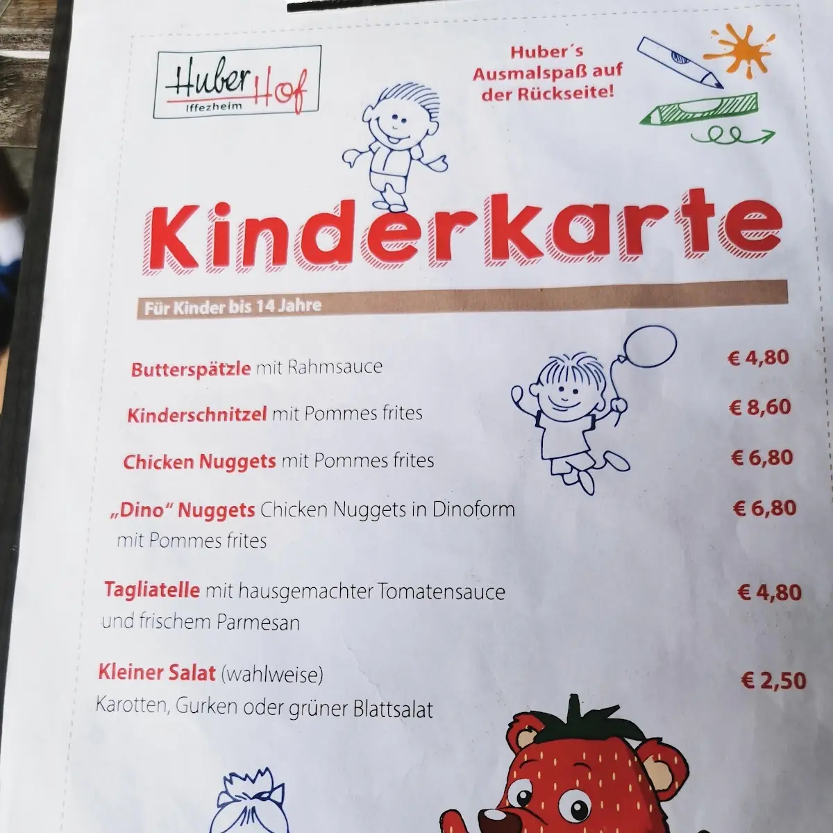 Speisekarte photo 8