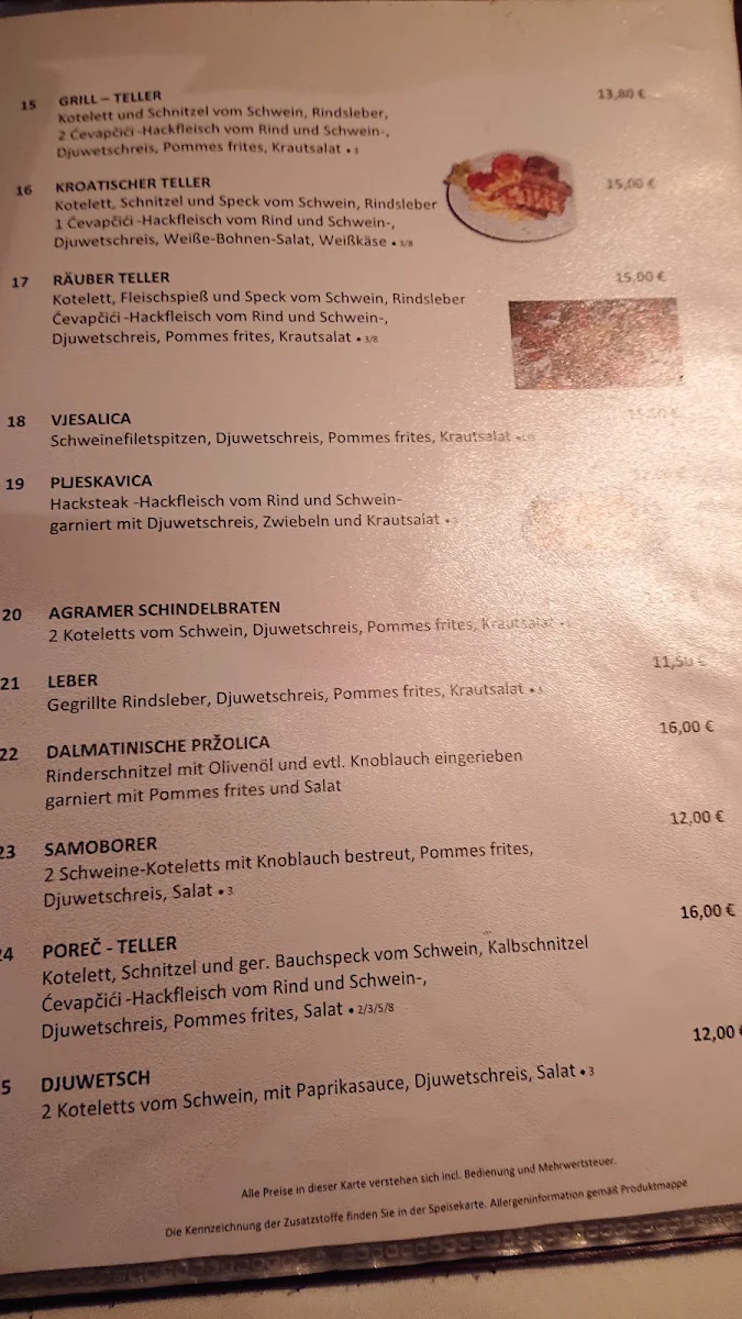 Speisekarte photo 4
