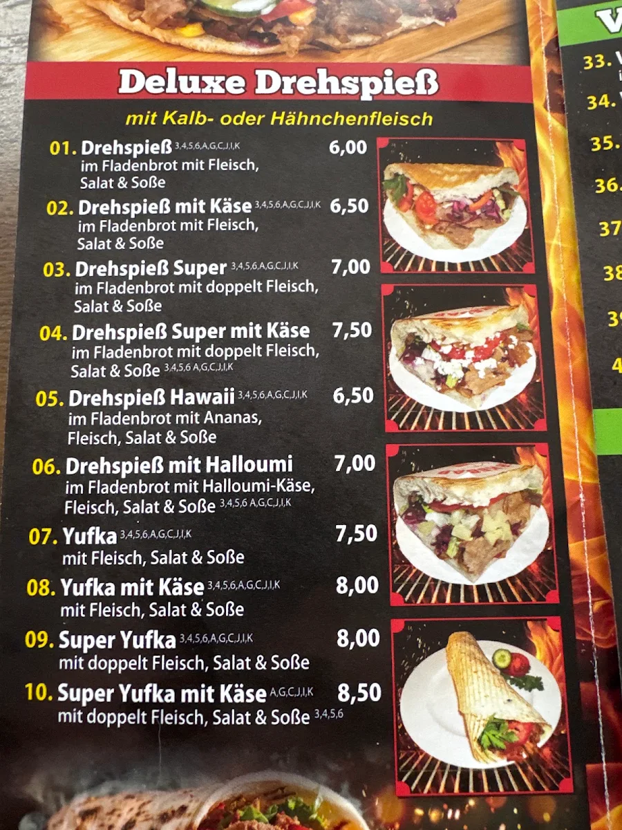 Speisekarte photo 3