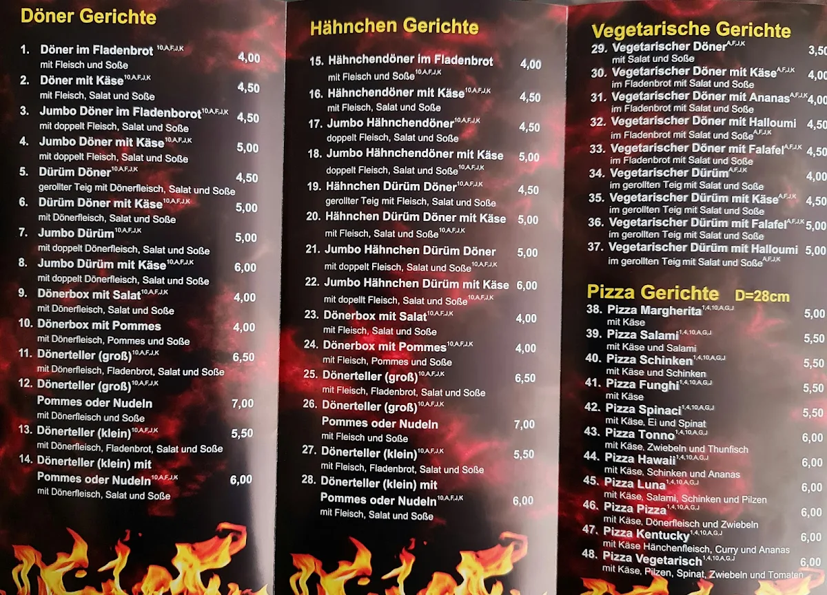 Speisekarte photo 5