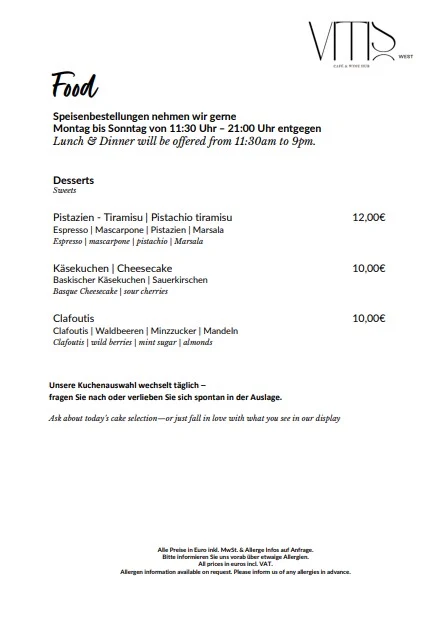 Speisekarte photo 9