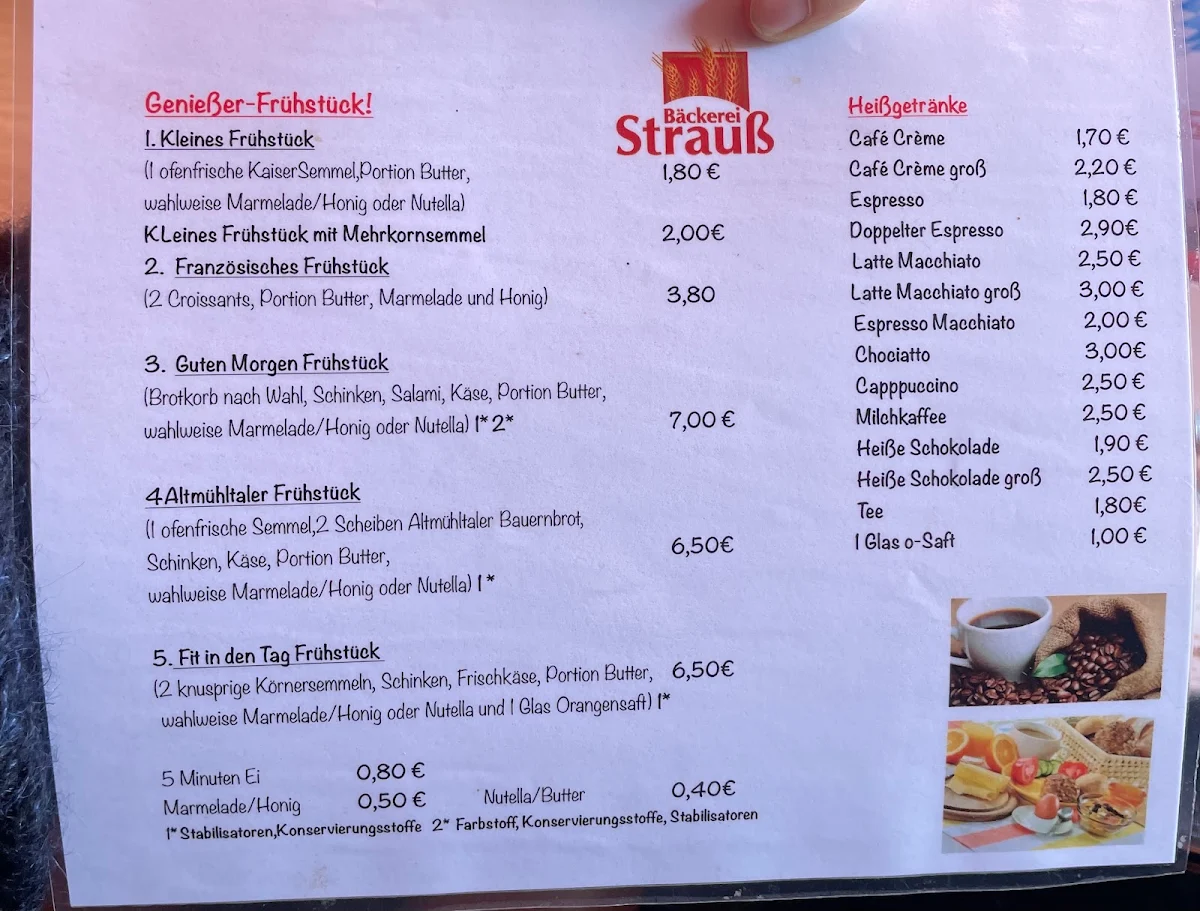 Speisekarte photo 4