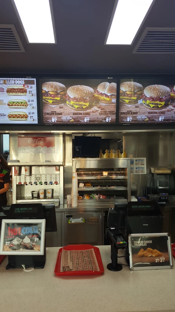 Speisekarte, Burger King Ludwigsburg
