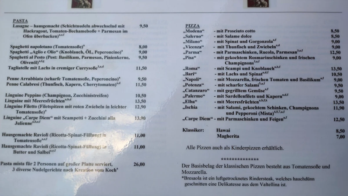 Speisekarte photo 1