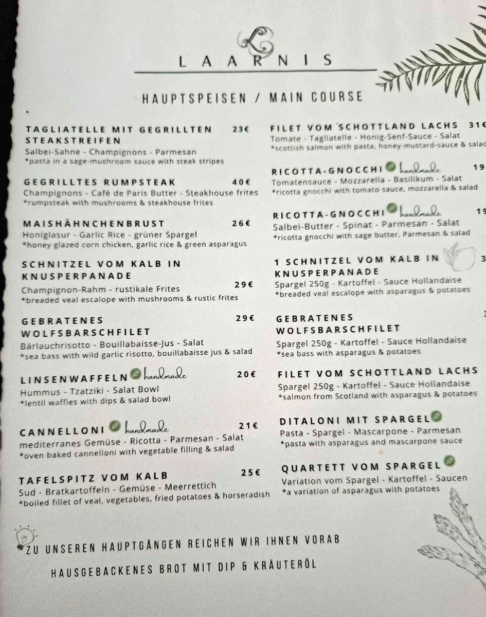 Speisekarte photo 2