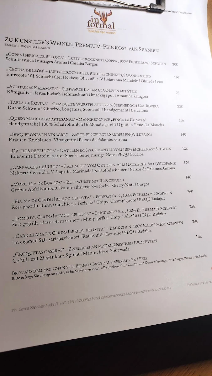 Speisekarte photo 3