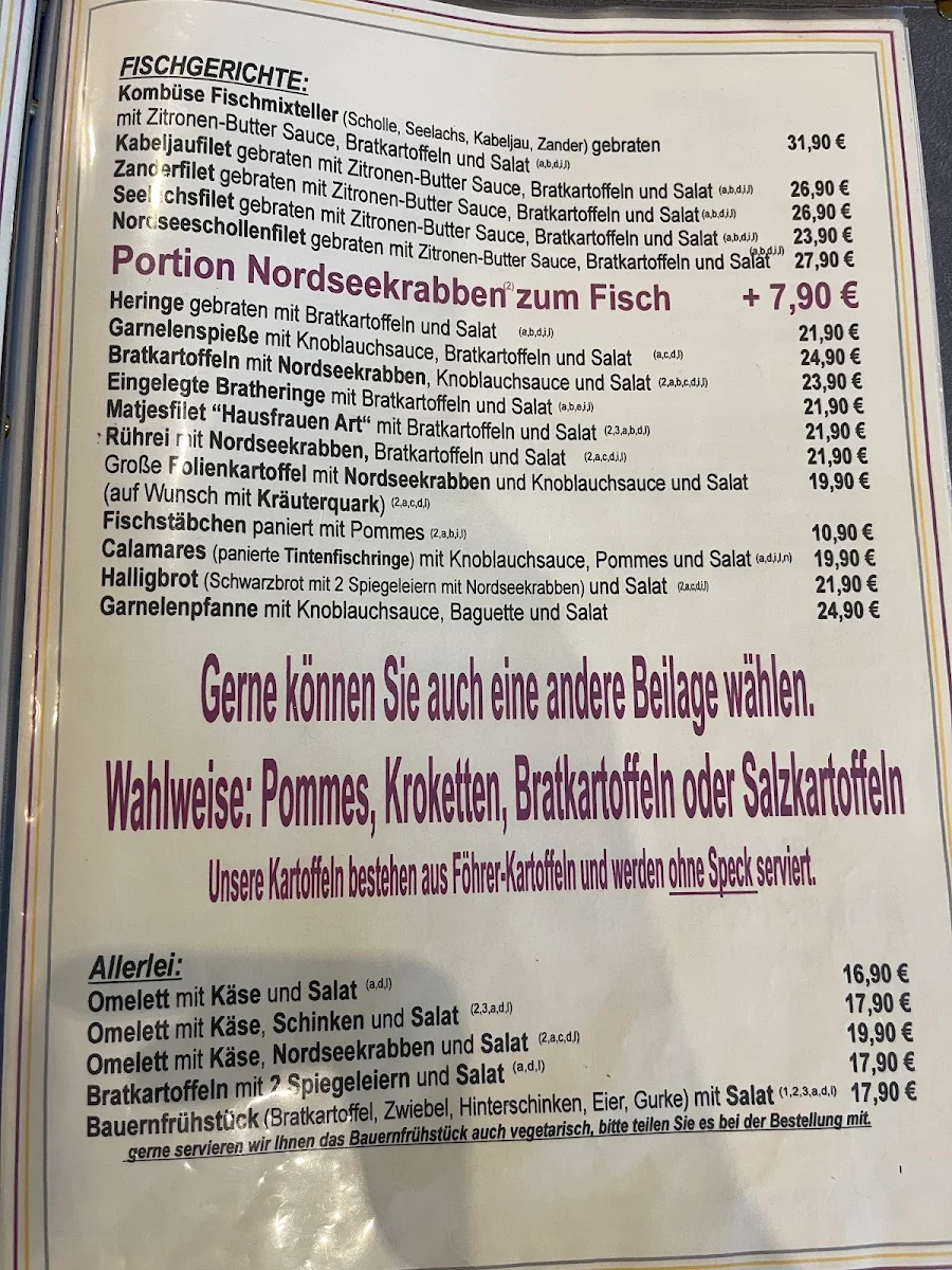 Speisekarte photo 1