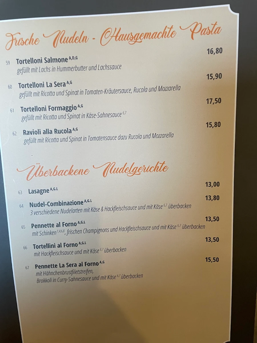 Speisekarte photo 1