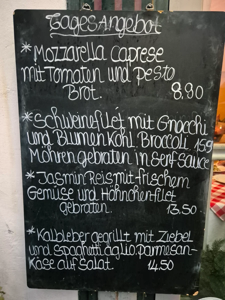 Speisekarte photo 1