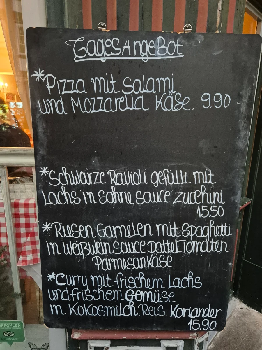 Speisekarte photo 2
