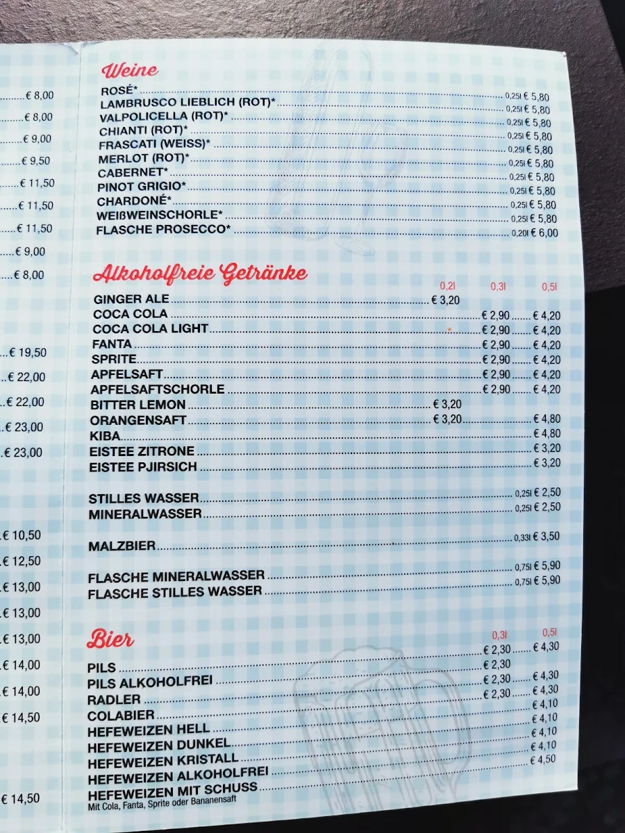 Speisekarte photo 9