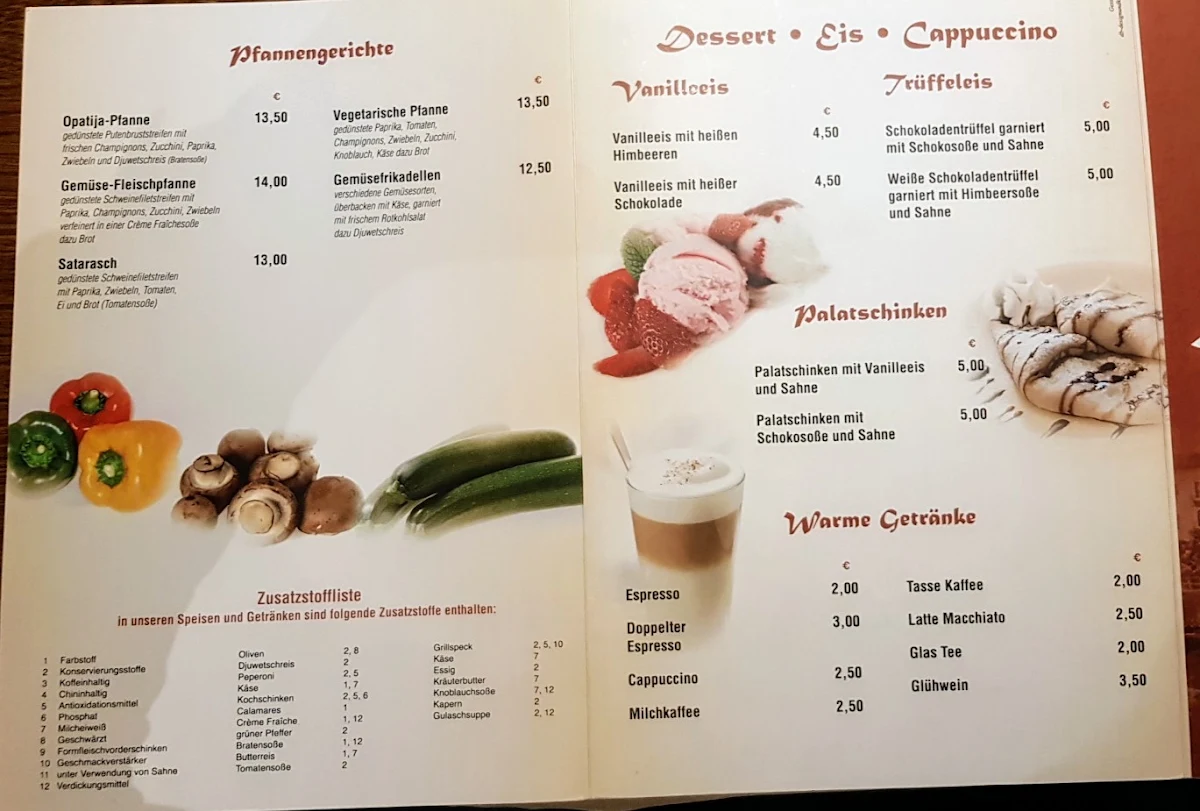 Speisekarte photo 3