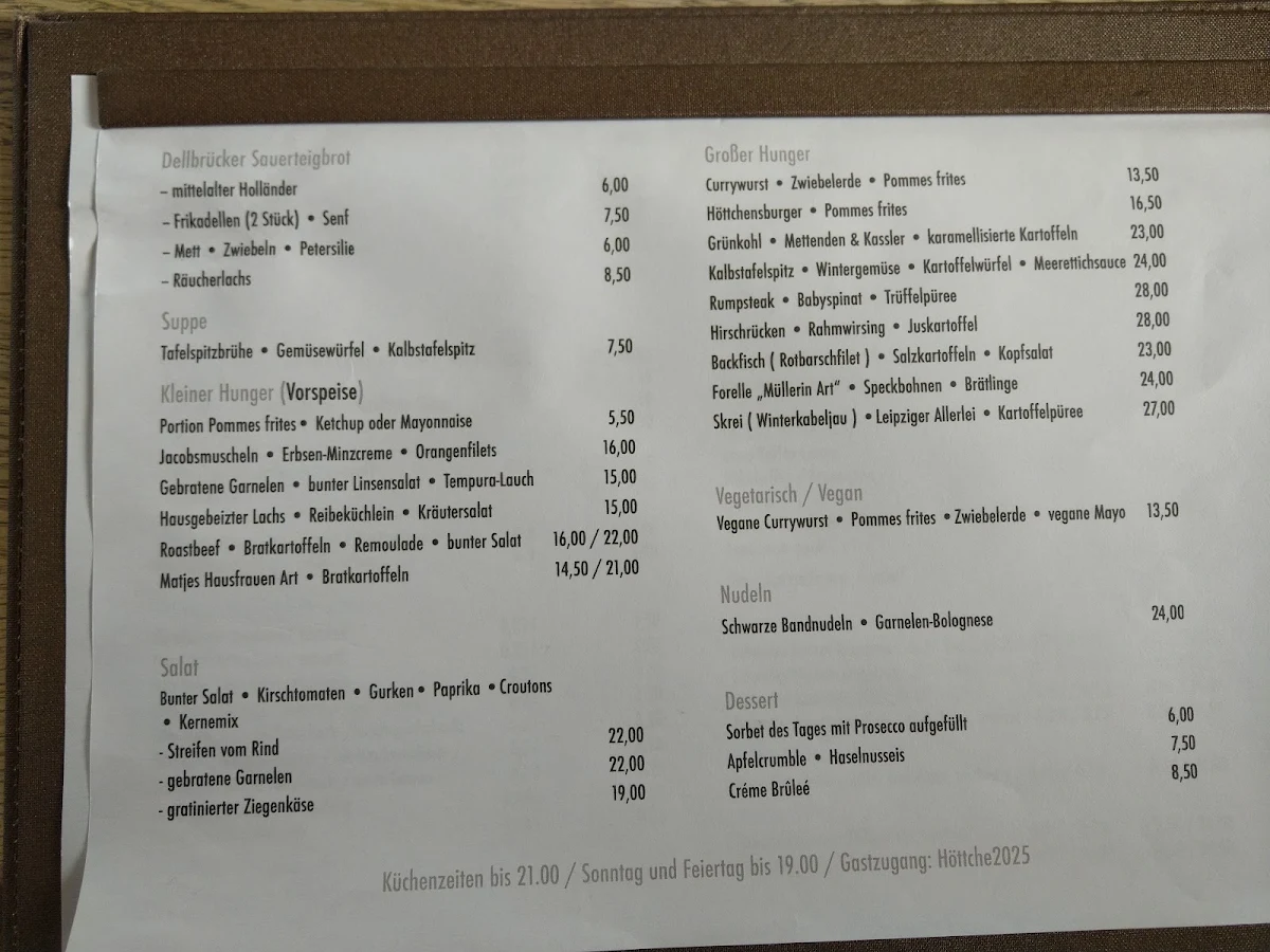 Speisekarte photo 3