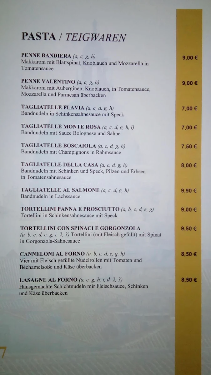 Speisekarte photo 3
