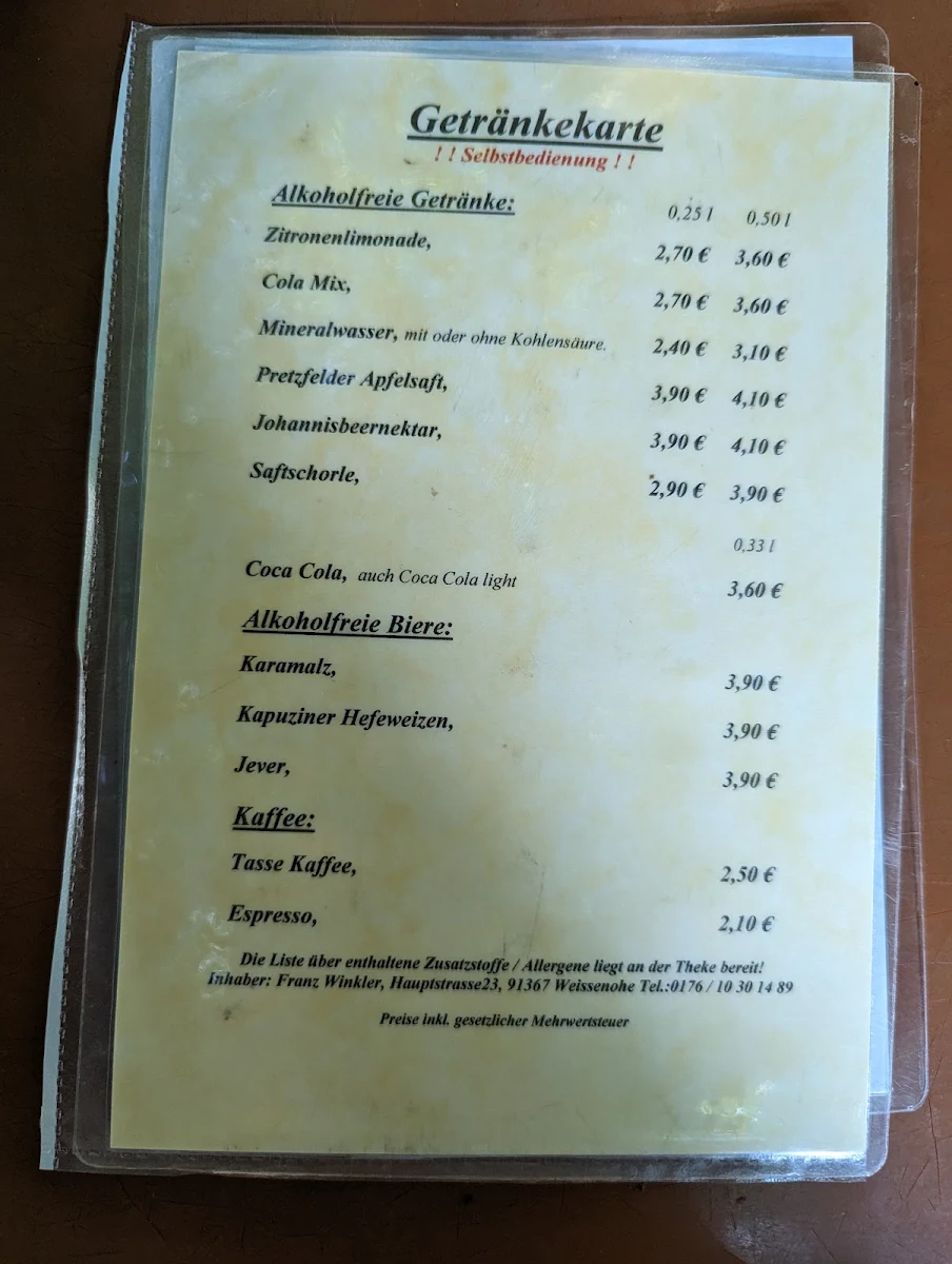 Speisekarte photo 10