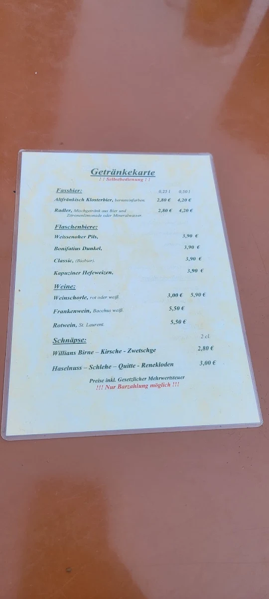 Speisekarte photo 5