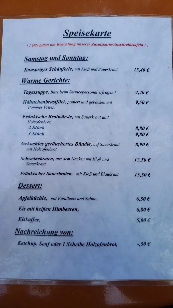Speisekarte photo 7