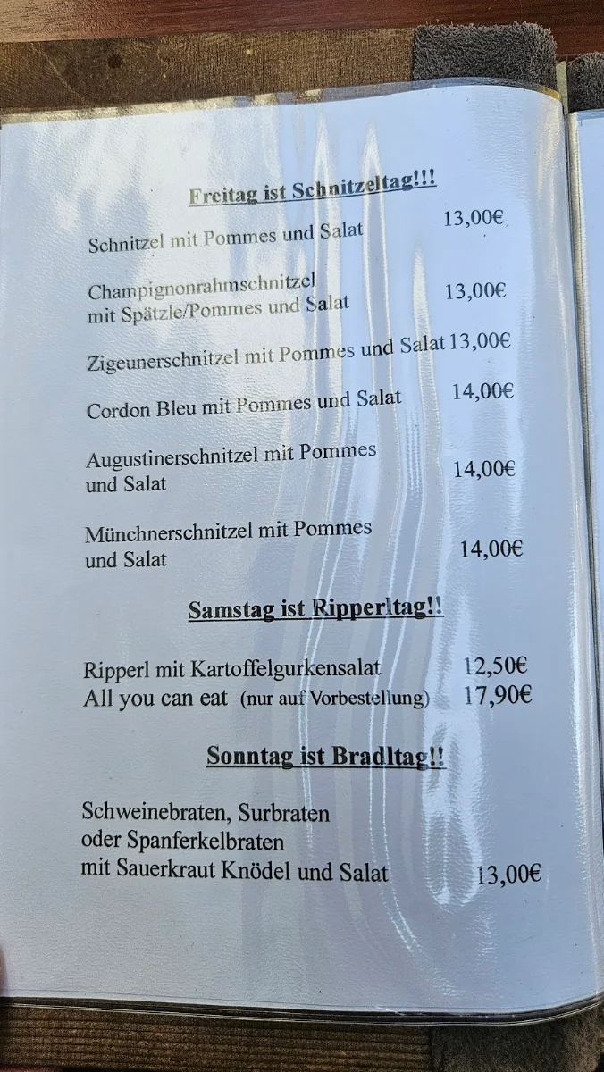Speisekarte photo 1