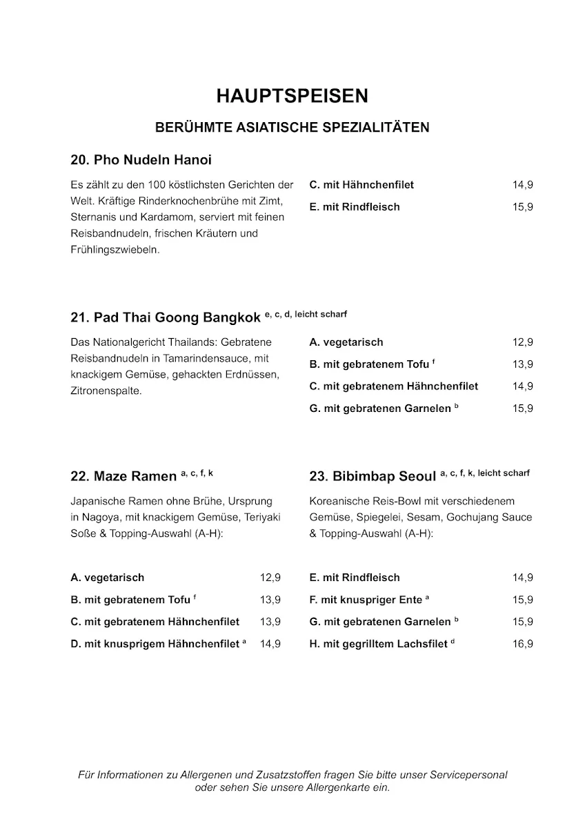 Speisekarte photo 6